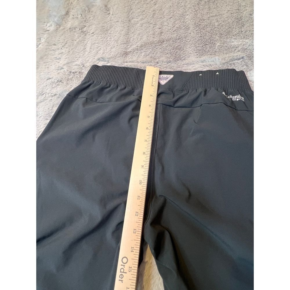 Columbia Black Capri Athletic Pants Performance Stretch Quick Dry Activewear S - Picture 6 of 16